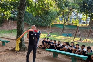 Alunos do  Fund.  1 do Colgio Estrela Srius participam de Projeto de Vivncia de Modalidades Olmpicas! - Colgio Estrela Srius