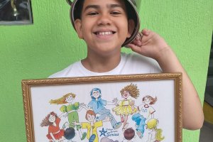 Homenagens a Ziraldo no Colgio Estrela Srius. Ontem e hoje! - Colgio Estrela Srius