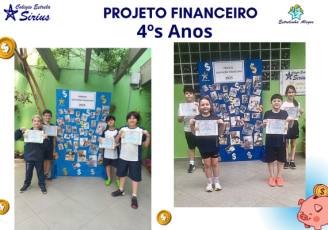 Projeto Financeiro - Fundamental I - Colégio Estrela Sírius Projeto Financeiro - Fundamental I - Colégio Estrela Sírius